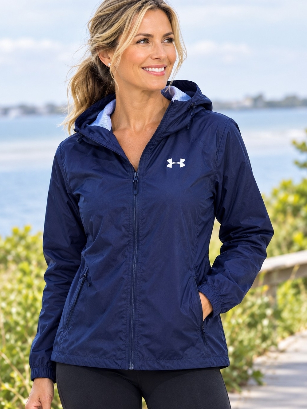 Under Armour Navy Windbreaker